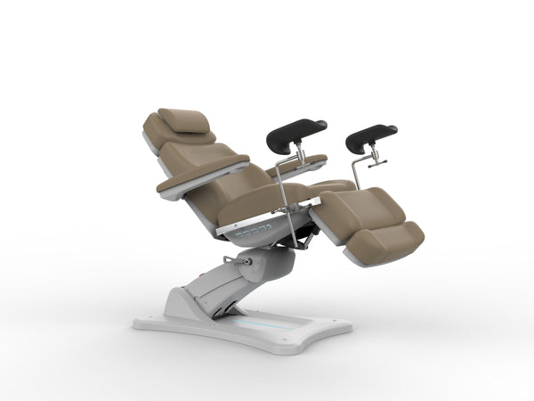 FLASH SALE! Rx4-2000 Exam Chair w/Stirrups Bundled Pkg in Sand