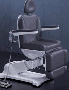 Elite MD4-2000 Rotating Powered Treatment Chair Advanced Package  – Deluxe , Stirrups Optional